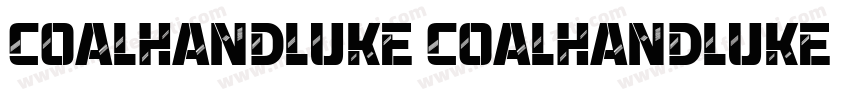 coalhandluke coalhandluke字体转换